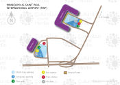 Minneapolis-St. Paul International Airport map