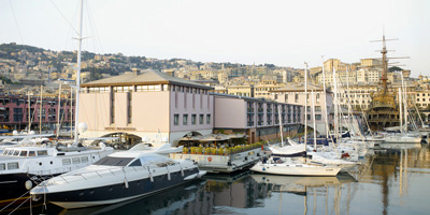 The NH Marina overlooks the bay