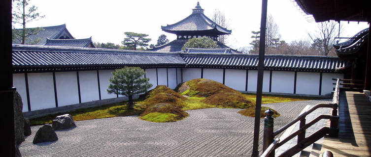 Nanzen-ji dry garden, Kyoto