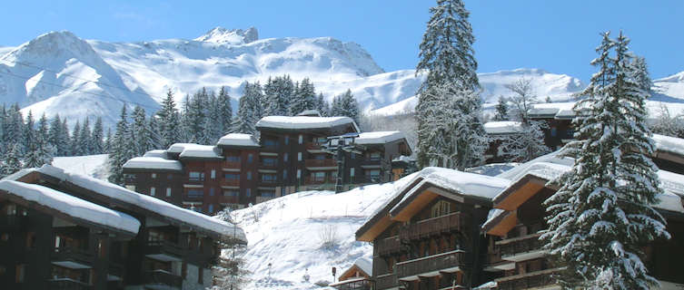 Traditional-style chalets in Valmorel