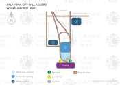 Oklahoma City Will Rogers World Airport map