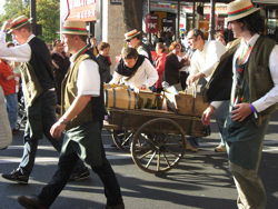 Wine connoisseurs take to the streets in this five day festival