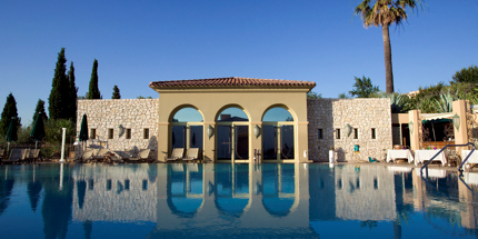 Make a splash in the hotel's inviting infinity pool