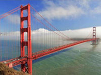 San Francisco's iconic Golden Gate Bridge