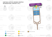 Santiago Arturo Merino Benítez International Airport map