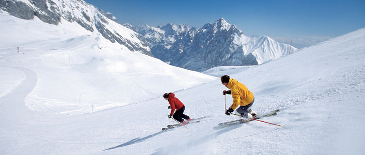 Skiing in Garmisch-Partenkirchen