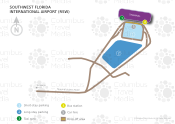 Southwest Florida International Airport map