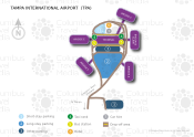 Tampa International Airport map