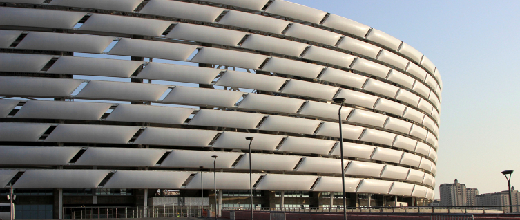 The all new Baku National Stadium opened earlier this year