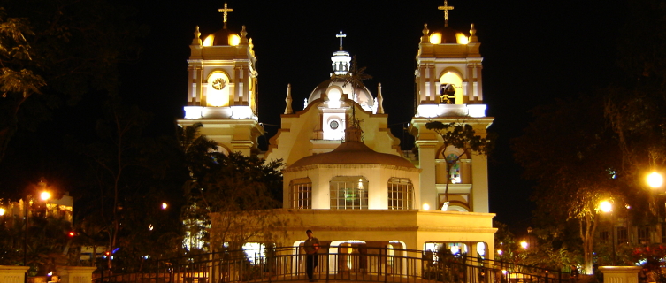 The city's cathedral was built in 1949