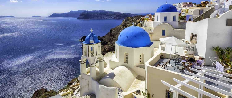 The isle of Santorini, Greece