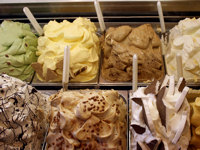 Indulge in traditional Italian gelato