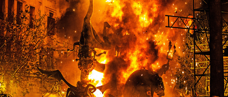 Valencia's Las Fallas, where everything must burn