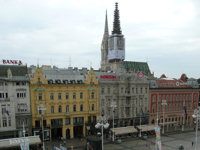 Bana Josip square is close to the hotel.