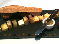 The tasting menu cheeseboard