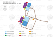 Chengdu Shuangliu International Airport map