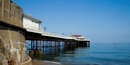 Wander along Cromer's imposing pier