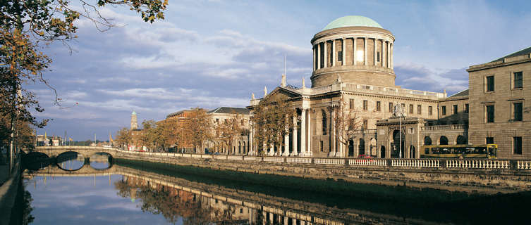 Four Courts and River Liffey, Dublin