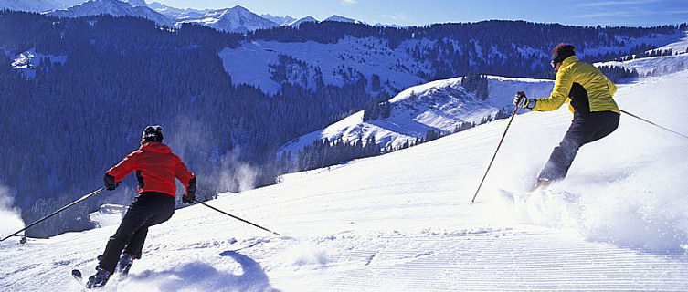 On the slopes in Ellmau