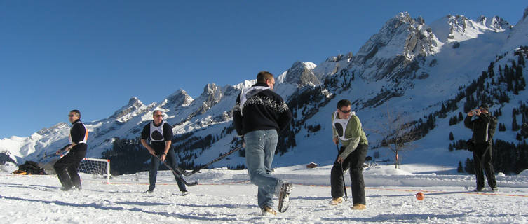 Ice hockey in La Clusaz