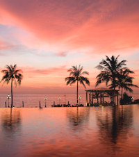 Enjoy romantic sunsets in Ko Lanta