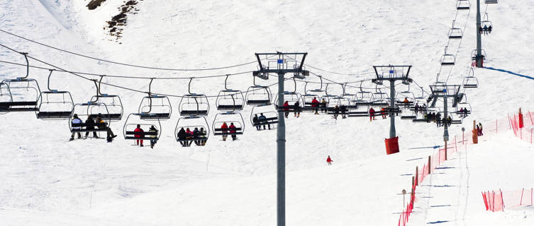 Risoul ski lift