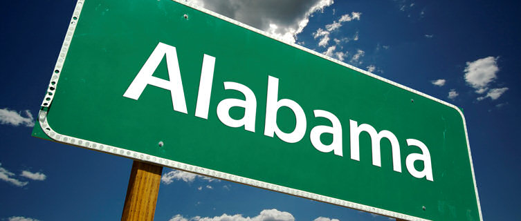 Alabama road sign