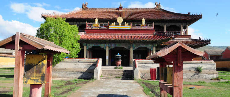 Amarbayasgalant Monastery in Central Mongolia