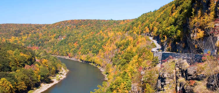 Autumn on Delaware River