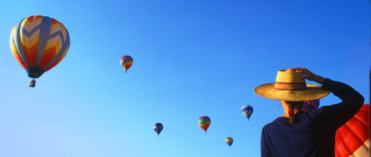 Balloon festival, North Carolina