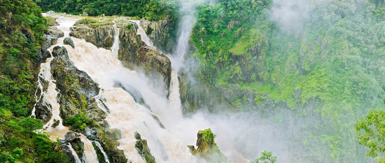 Barron Falls following heavy rain, Queensland