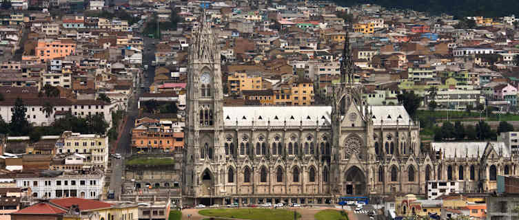 Basilica del Voto Nacional, Quito, Ecuador