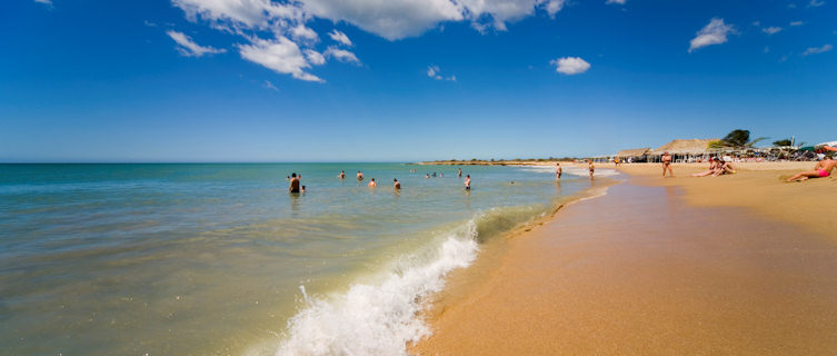 Beach on Margarita Island, Venezeula