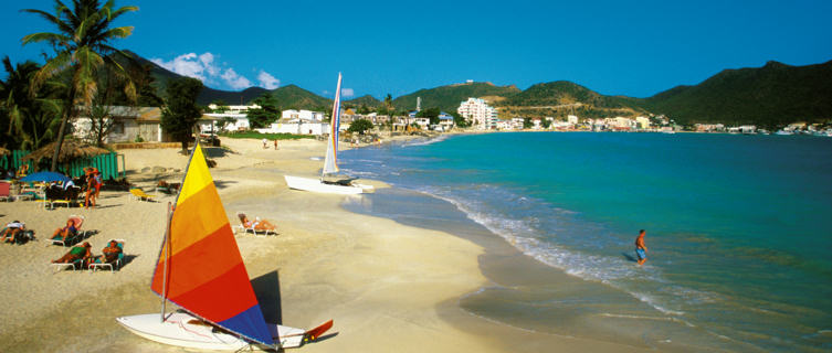 Beach on St Maarten