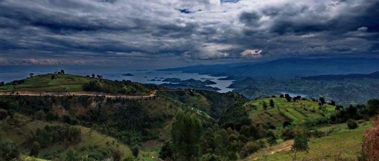 Clouds above Lake Kivu, Rwanda