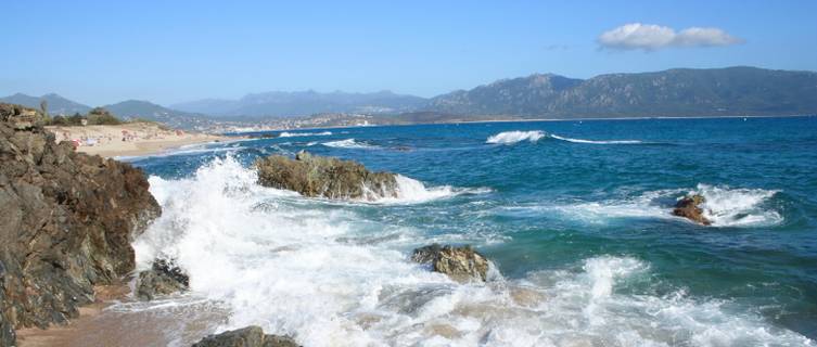 Corsica beach, France