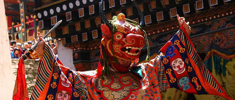 Dance of the Lord of Death, Paro, Bhutan