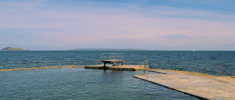 Diving spot in Guernsey