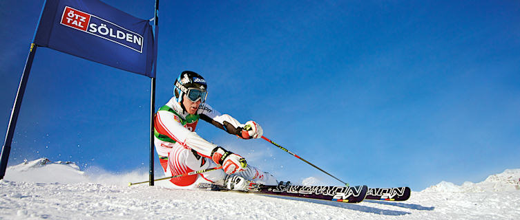 Downhill skiing in Obergurgl