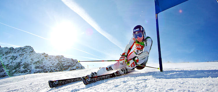 Downhill skiing in Obergurgl