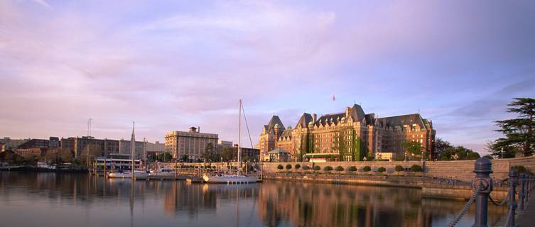 Empress Hotel on Vancouver Island, British Columbia