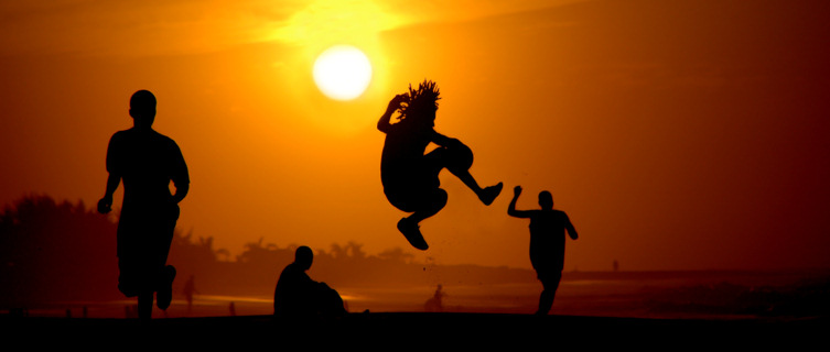 Football on the Gambian Coast