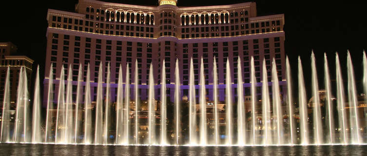 Fountains of Bellagio in Las Vegas, Nevada