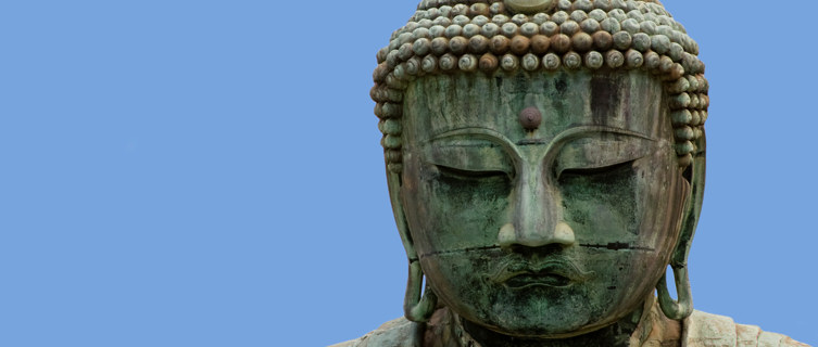 Giant Buddha Figure at Kamakura, Japan