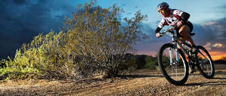 Go mountain biking in Arizona