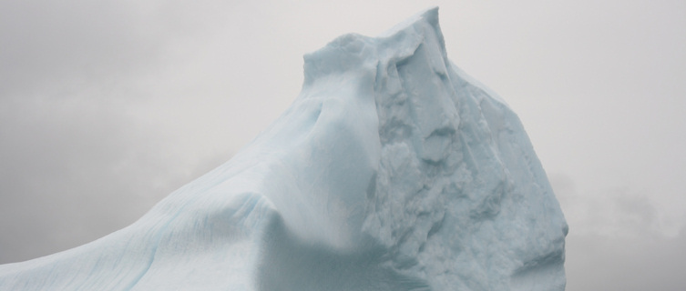 Icebergs are a typical winter feature of Newfoundland