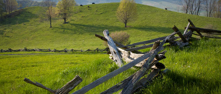 Idyllic countryside, Virginia