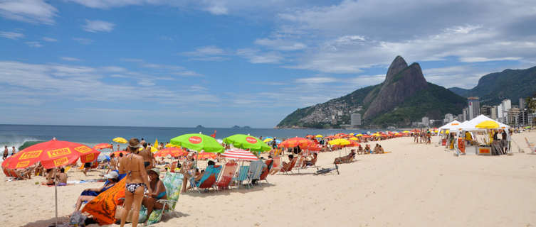 Ipanema Beach, Rio de Janeiro, Brazil