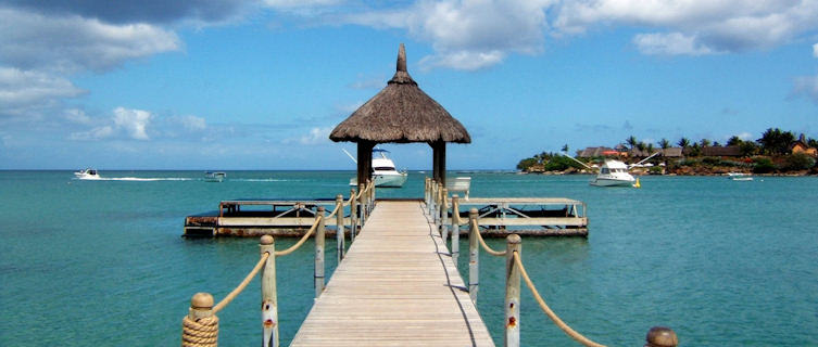 Jetty at Maritim Hotel, Mauritius