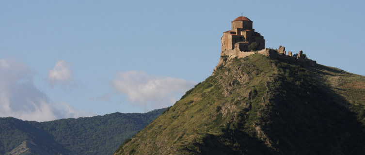 Jvari church at Mtskheta in Georgia